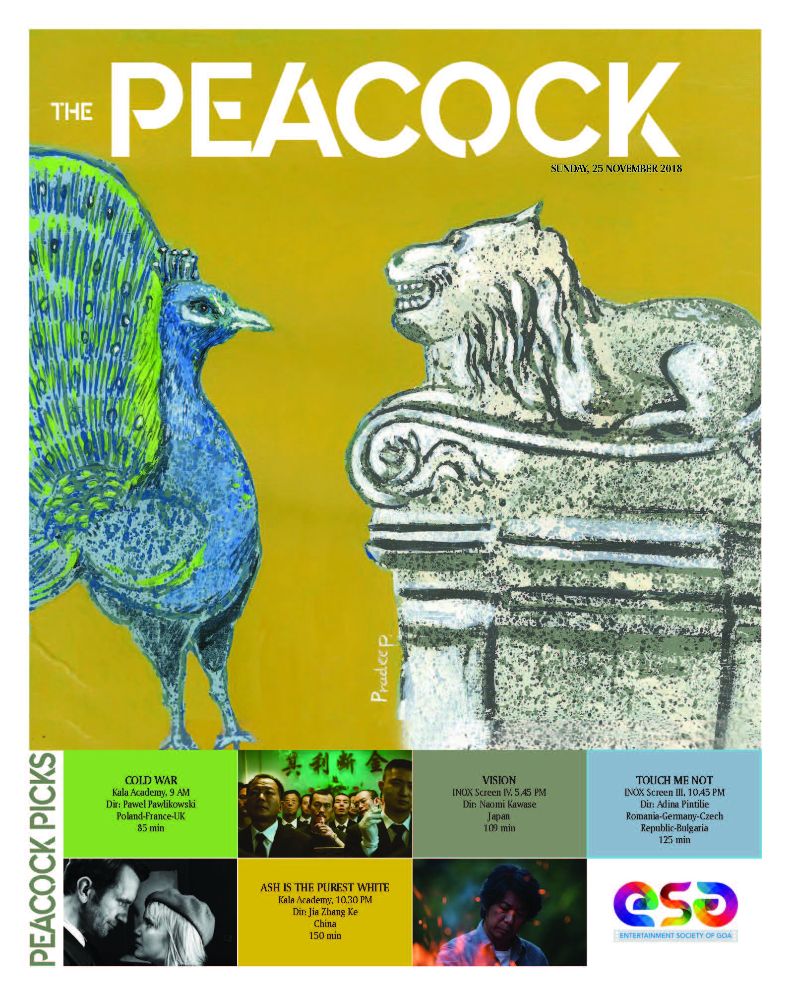 The Peacock - Issue 6 - 25-11-2018 image