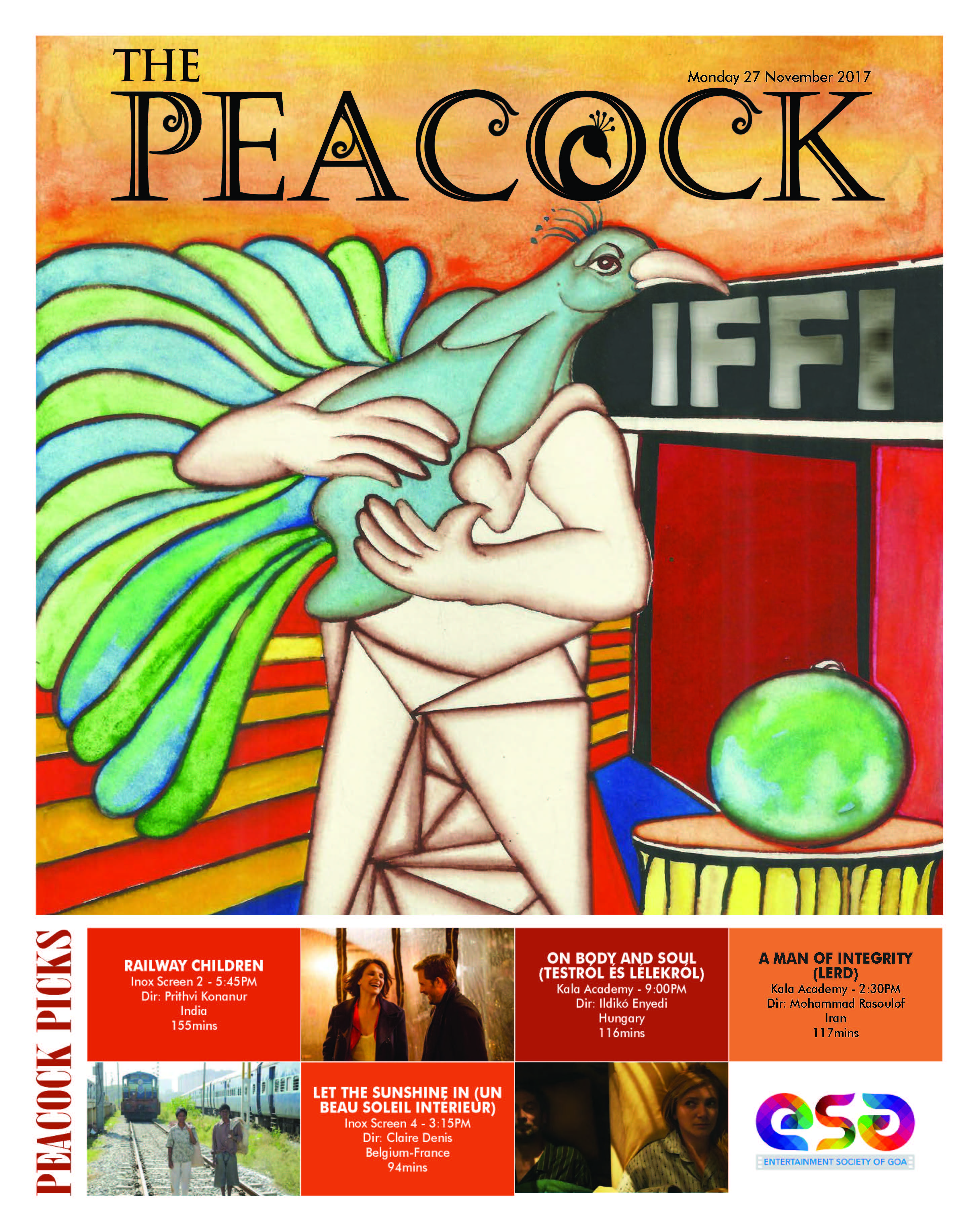 The Peacock - Issue 8 - 27-11-2017 image