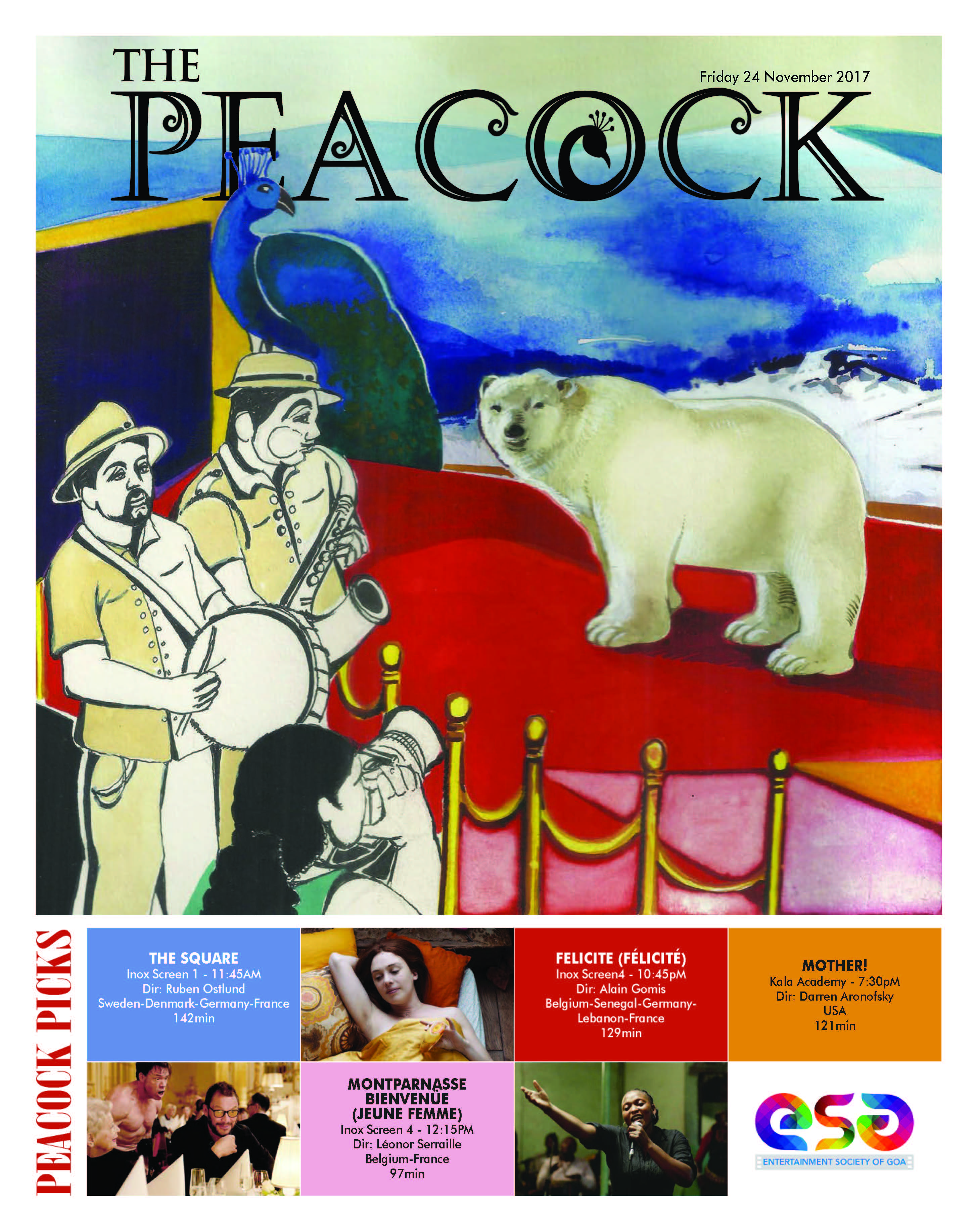 The Peacock - Issue 5 - 24-11-2017 image
