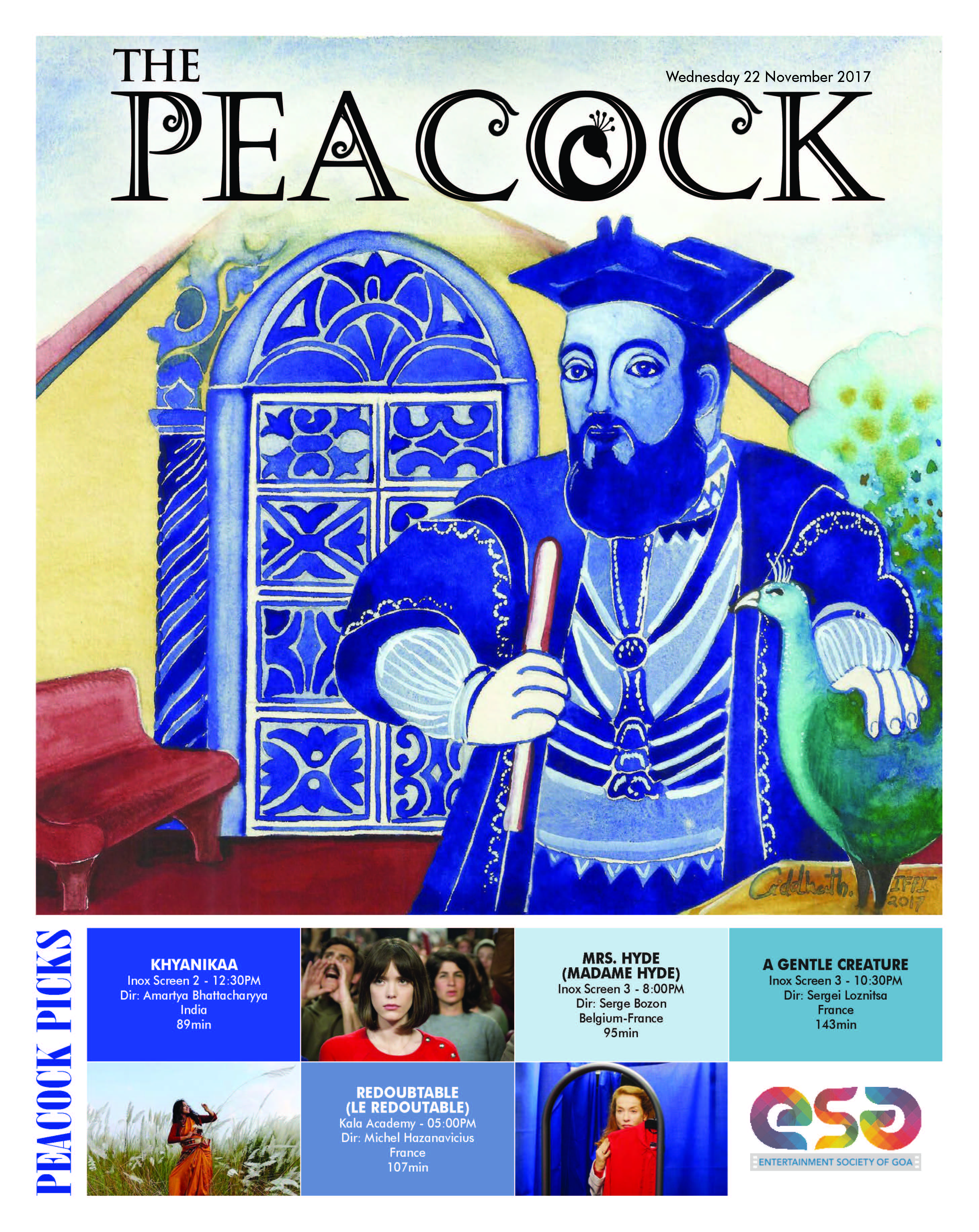 The Peacock - Issue 3 - 22-11-2017 image