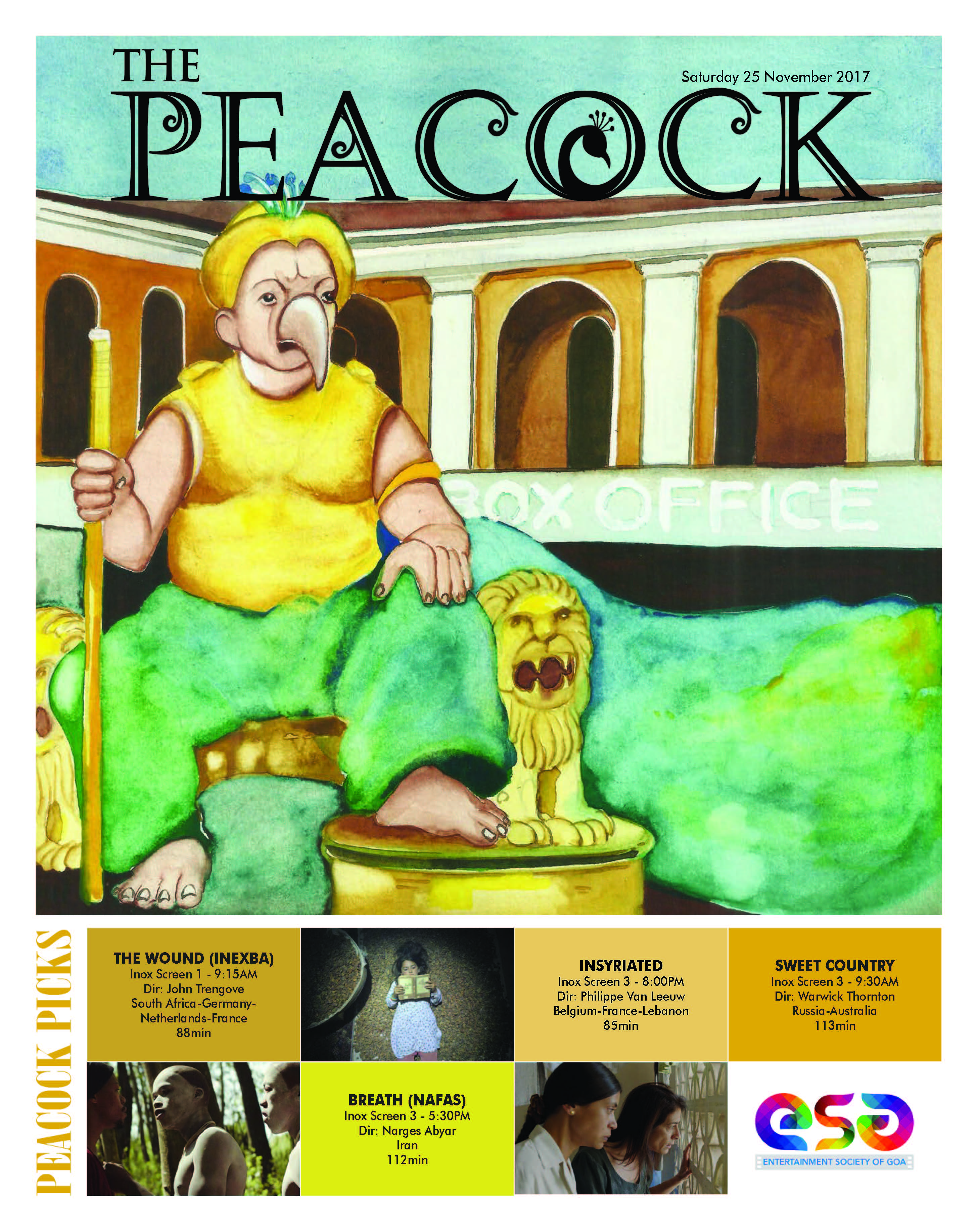 The Peacock - Issue 6 - 25-11-2017 image