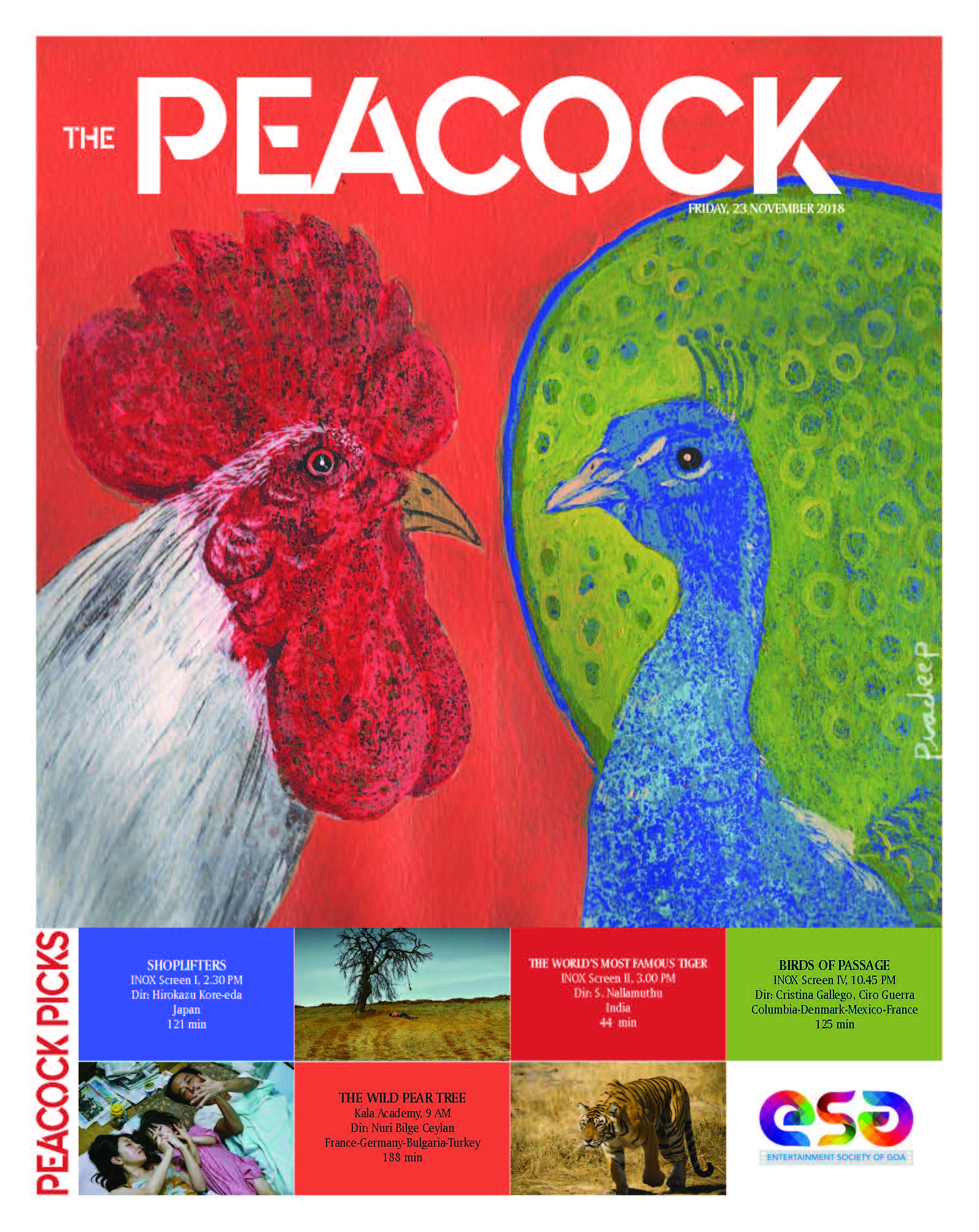The Peacock - Issue 4 - 23-11-2018 image