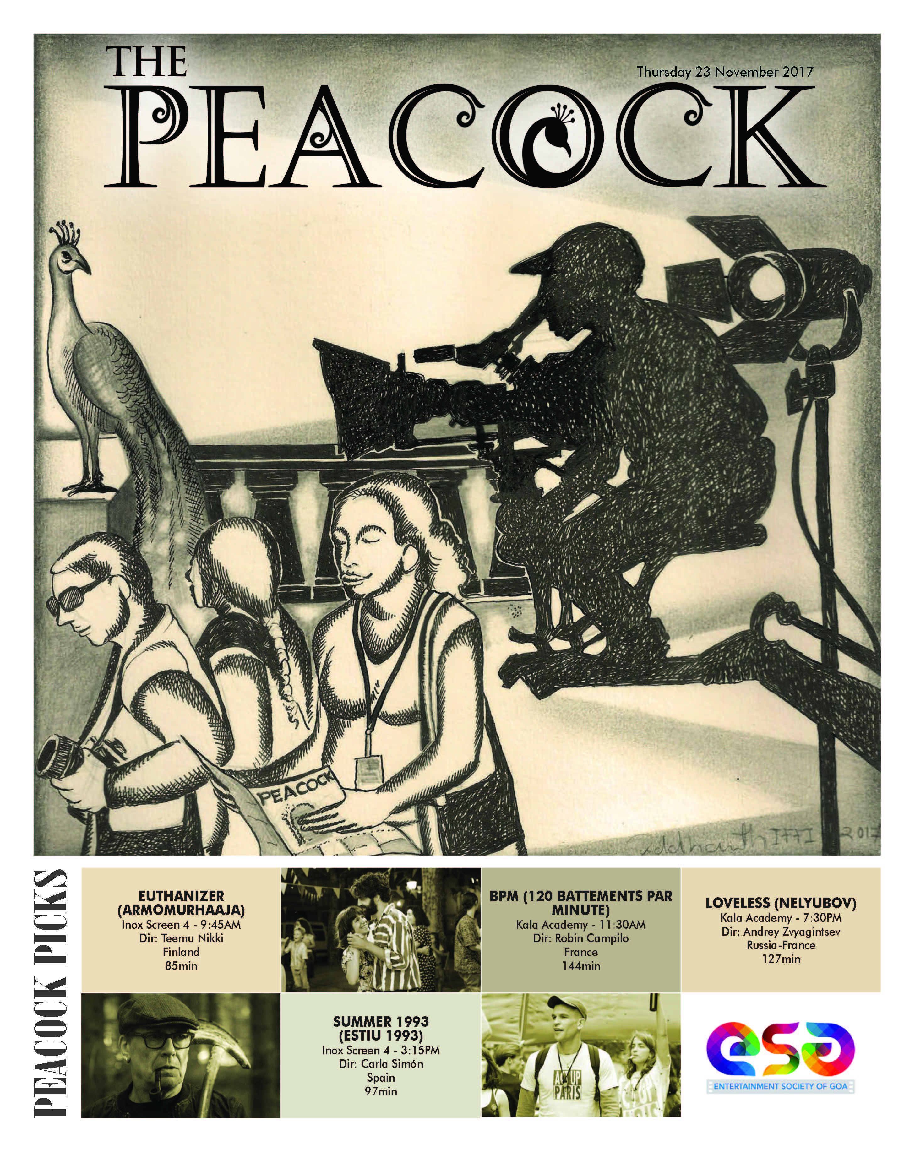 The Peacock - Issue 4 - 23-11-2017 image