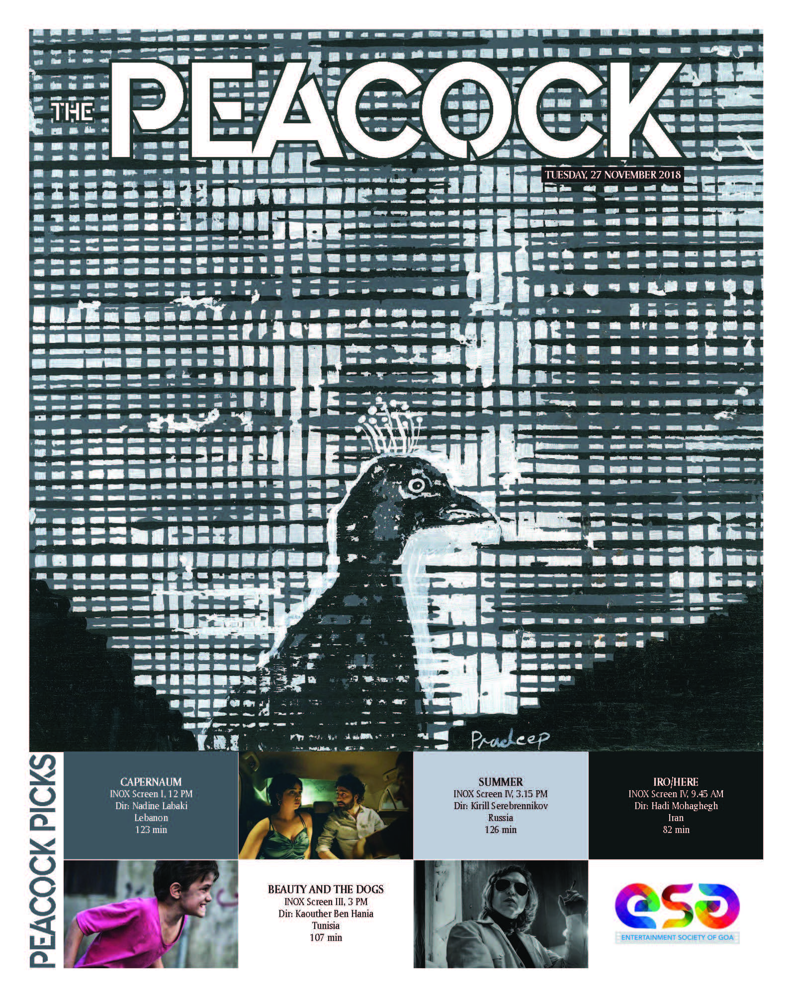 The Peacock - Issue 8 - 27-11-2018 image